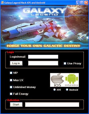 Чит на Galaxy Legend Чит на Galaxy Legend
