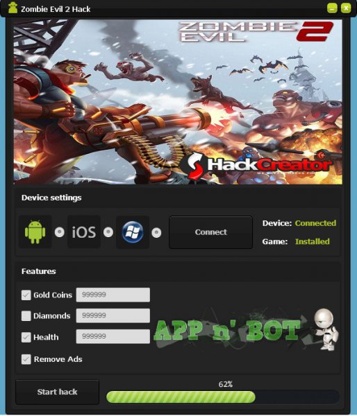 ВЗЛОМ Zombie Evil 2. ЧИТ на золотые монеты и алмазы. ВЗЛОМ Zombie Evil 2. ЧИТ на золотые монеты и алмазы.