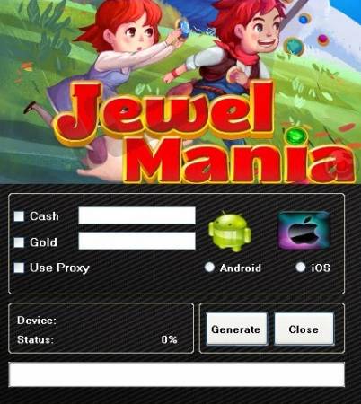 ВЗЛОМ Jewel Mania. ЧИТ на золото, монетки и деньги.