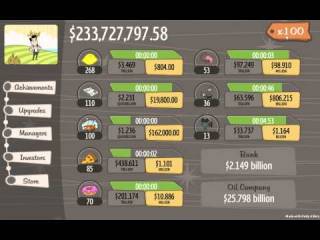 ВЗЛОМ Adventure Capitalist. ЧИТ на золотые слитки, ангелы.	