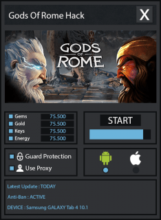 как взломать Gods of Rome