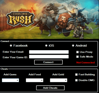 взломанный Throne Rush - Битва за Трон.