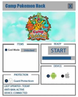 ЧИТ Camp Pokemon