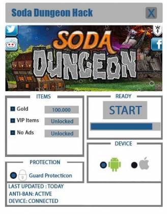 Чит для Soda Dungeon