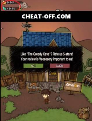 Взломанная The Greedy Cave