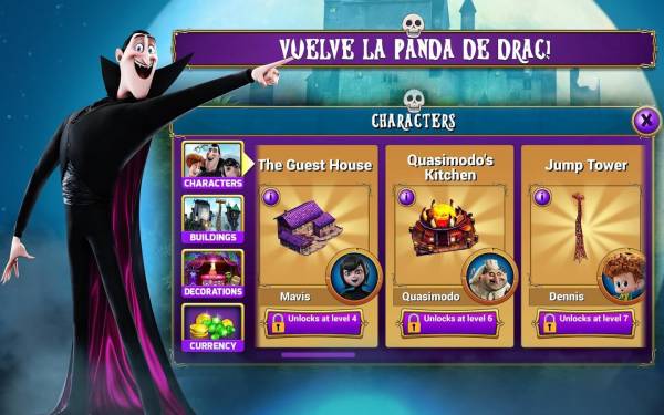 Взлом Hotel Transylvania деньги бесконечно