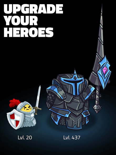 Взлом Hopeless Heroes: Tap Attack кристаллы на халяву