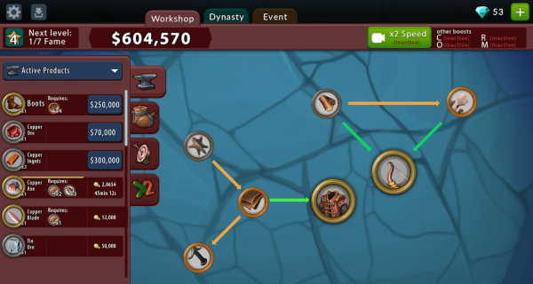 Взлом Crafting Idle Clicker эмулятор макрос