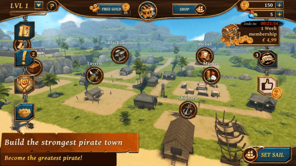 Взлом Ships of Battle - Age of Pirates