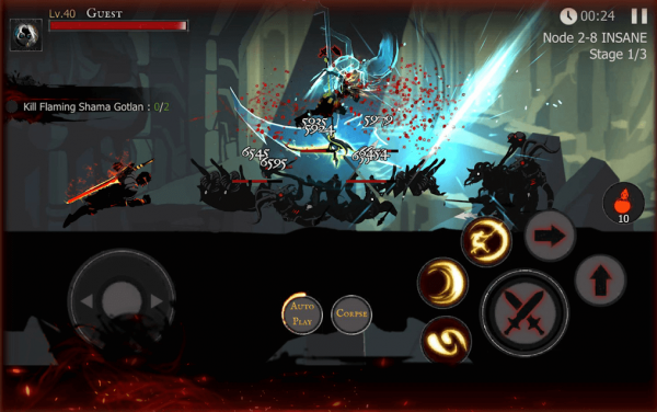 Взлом Shadow of Death: Dark Knight бонусы за просмотры