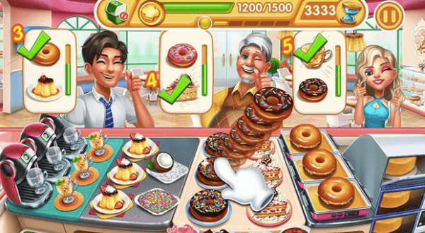 мод Cooking City много денег